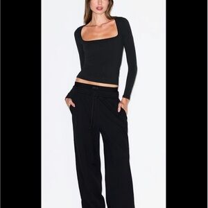 NWT SKIMS Double Waist Band Sweatpants- 2XL!